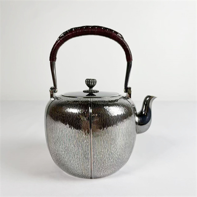 純銀999燒水壺銀壺泡茶純銀火燒壺