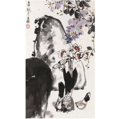 1992年 王玉玨 紫藤水仙