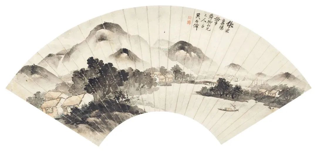 Lot.41  吳石仙? 山水
