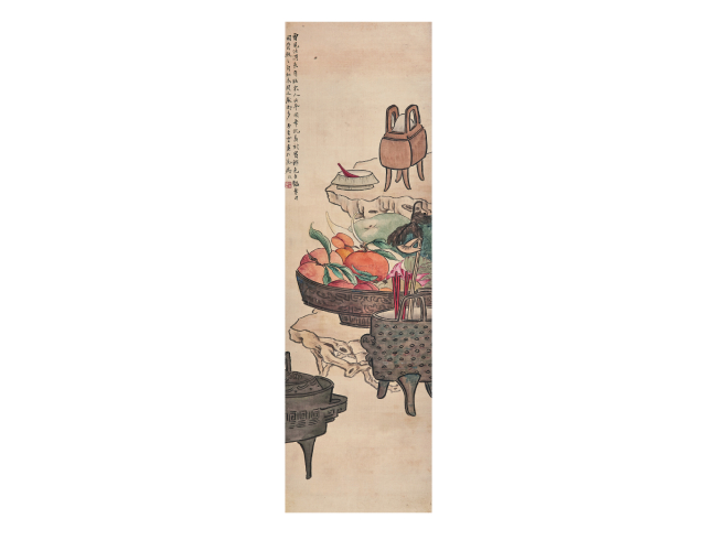 吳杏芬  清供圖